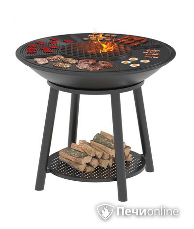 Гриль для дачи Везувий Fantastic Grill Престиж 1000 (чугун) в Шымкенте