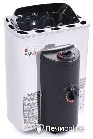 Электрокаменка для сауны Sawo Mini X MX-30NB-Z с пультом управления в Шымкенте