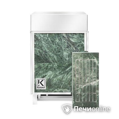 Электрическая печь Karina Elite 8 кВт mini Змеевик в Шымкенте
