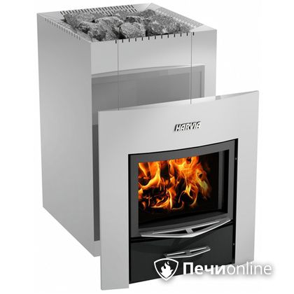 Дровяная банная печь Harvia 22 Duo Steel (Wk220) в Шымкенте