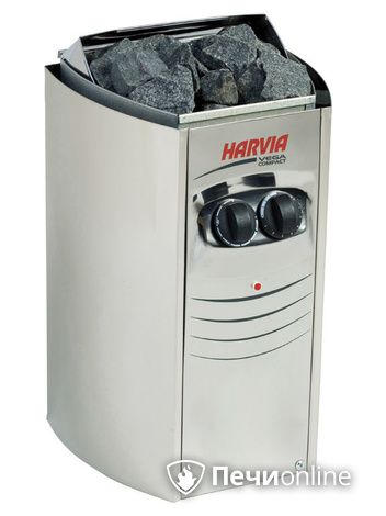 Электрокаменка для сауны Harvia Vega Compact ВС35 со встроенным пультом (HCB350400S) в Шымкенте